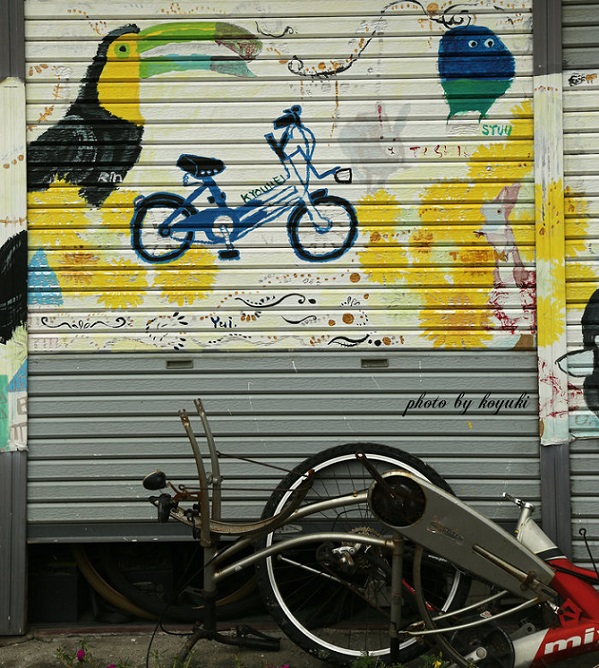 自転車アート_b0283619_1133384.jpg