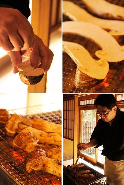 落ち鮎と松茸 ~比良山荘 (滋賀)~_c0235725_21465234.jpg