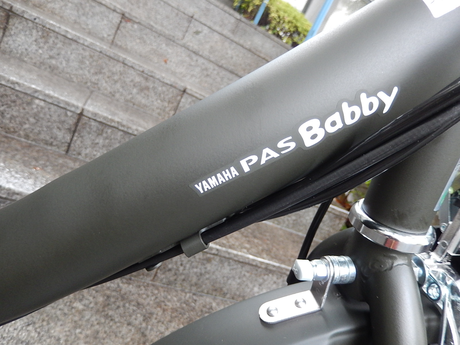 YAMAHA PAS Babby 限定オリーブ_e0188759_173641.jpg