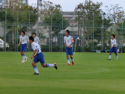 国分中学校サッカー部　大阪秋季大会_d0151868_21223592.jpg