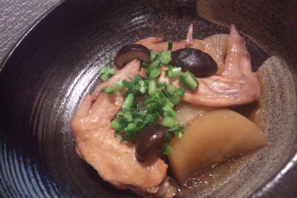 鳥手羽先、大根と椎茸煮_d0116799_21412730.jpg