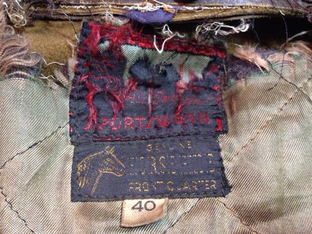 神戸店10/30(水)オマハヴィンテージ入荷! 30\'sLEVI\'S GoatSkin LeatherJKT!! (T.W.神戸店) _c0078587_13593032.jpg