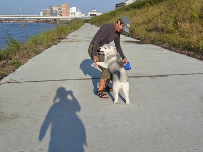お散歩やっほー♪_c0049299_8343840.jpg