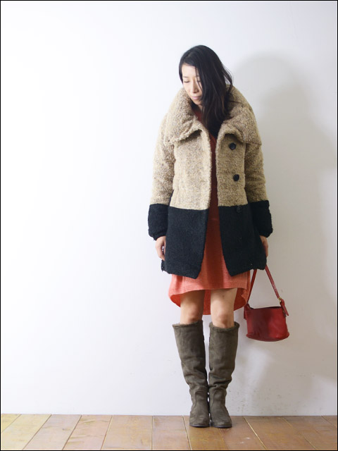 RIVET&BLUE [リベットアンドブルー] BICOLOR WOOL DOWN COAT[DW101-DOWN-3]_f0051306_19173550.jpg