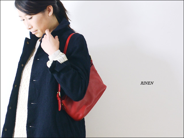 RINEN [リネン] 2/48ウール綾織ショールカラーコート [20409] _f0051306_19262777.jpg