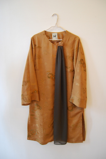 着物リメイク・Paris シフォンコート_d0127925_20514584.jpg