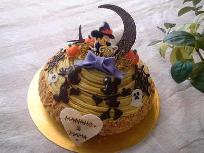 ハロウィンミニーのお誕生日ケーキ Natureな日々