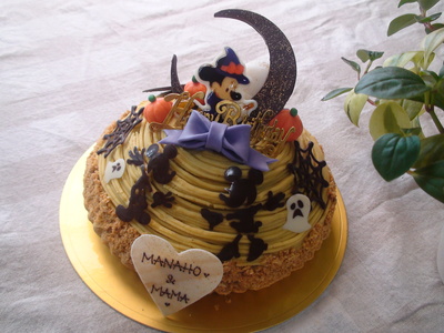 ハロウィンミニーのお誕生日ケーキ♪_a0259943_15312734.jpg