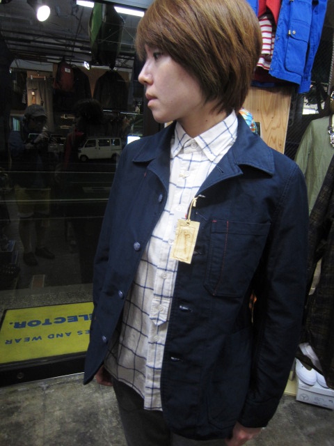 今時期に◎ 好評のSOUND MAN より鉄板のCoverAll JACKET (Birmigham)入荷!♪!_d0152280_10482194.jpg