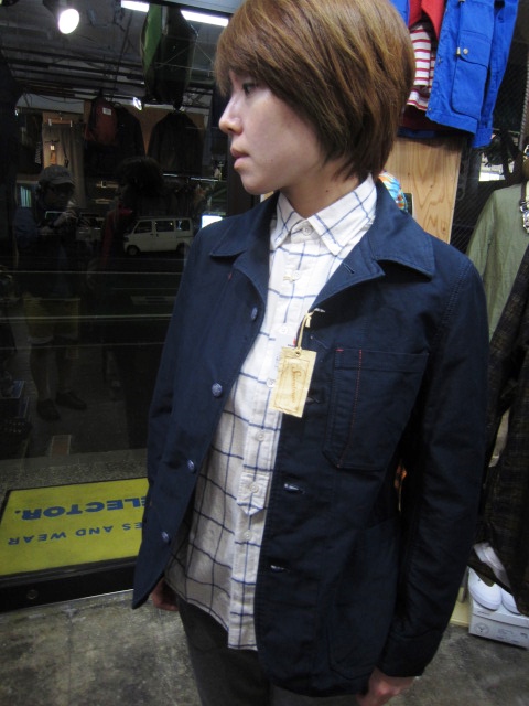 今時期に◎　好評のSOUND MAN より鉄板のCoverAll JACKET (Birmigham)入荷！♪！_d0152280_10482194.jpg