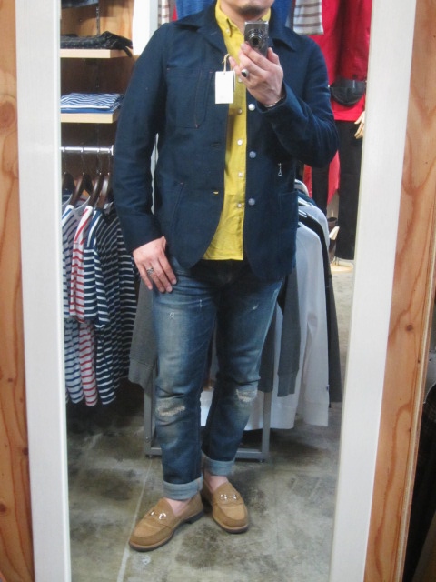 今時期に◎ 好評のSOUND MAN より鉄板のCoverAll JACKET (Birmigham)入荷!♪!_d0152280_10534076.jpg