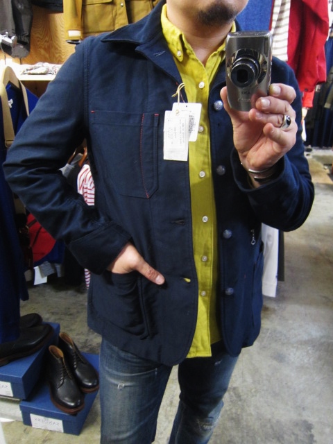 今時期に◎　好評のSOUND MAN より鉄板のCoverAll JACKET (Birmigham)入荷！♪！_d0152280_10541099.jpg