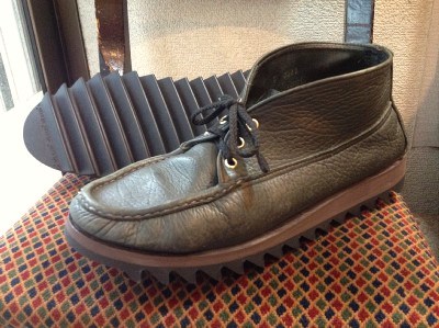 Basil ブラウン モカシン Vibramソール Basil ブラウン モカシン Vibramソール