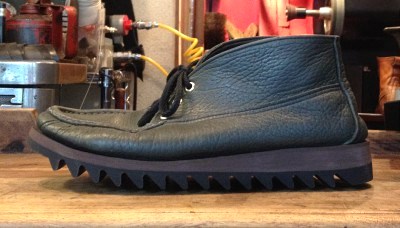 ラッセルモカシン オールソール交換Vibram#7124シャークソール ラッセルモカシン オールソール交換Vibram#7124シャークソール