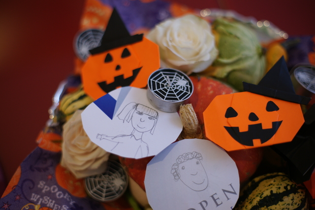 Halloween hats ★ Origami Ⅹハロウィン ハット_b0246303_0124351.jpg