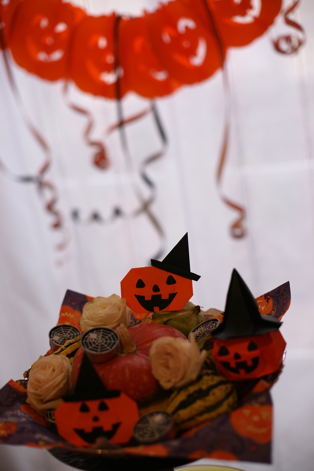 Halloween hats ★ Origami Ⅹハロウィン ハット_b0246303_2355887.jpg
