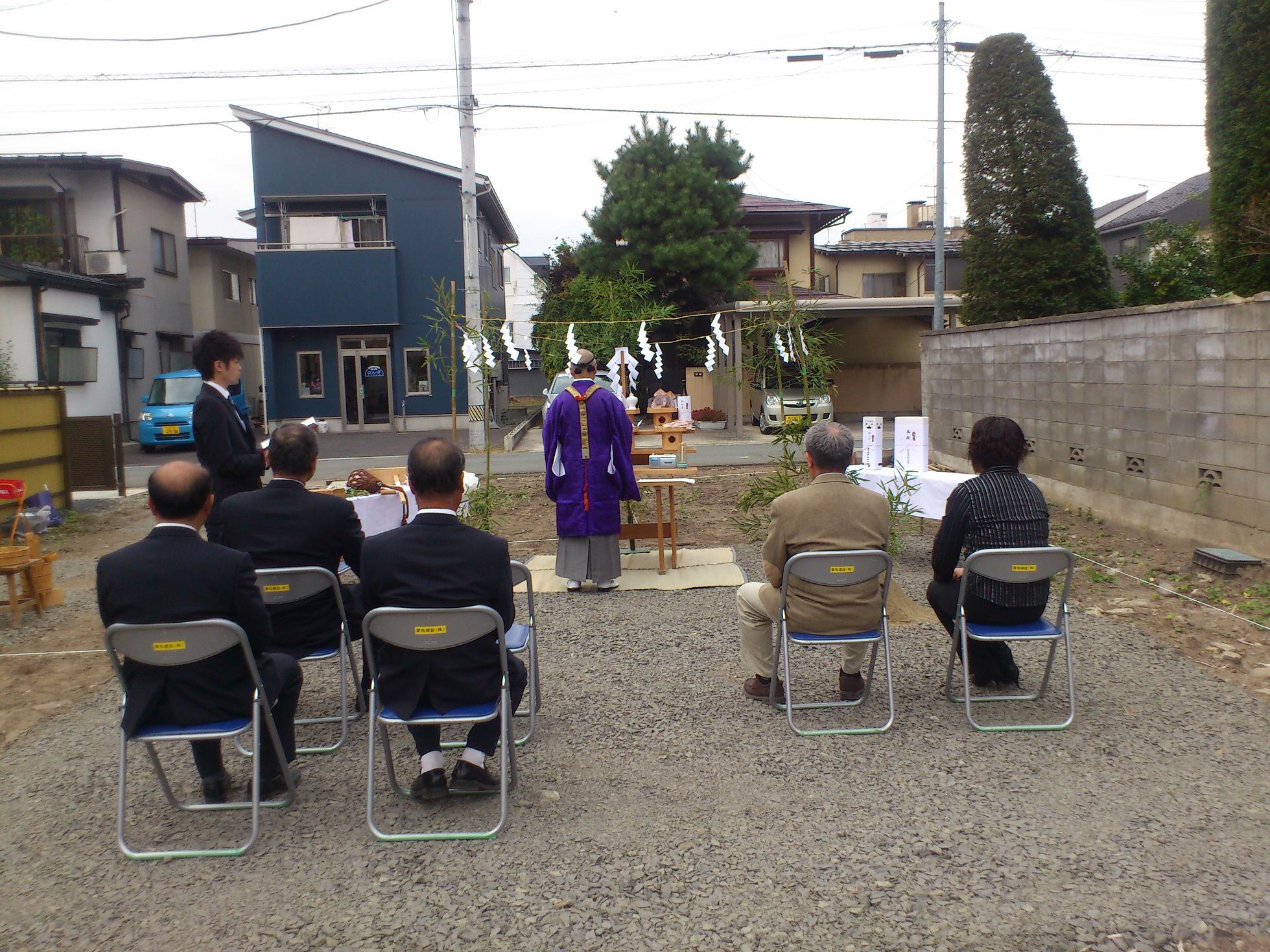 山形市 IY 邸 地鎮祭_c0097137_1041374.jpg