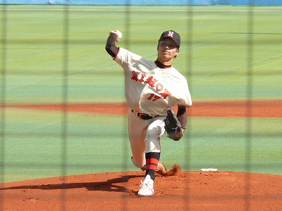 立正大対日本大 10月8日 東都大学野球2部_b0166128_13581860.jpg