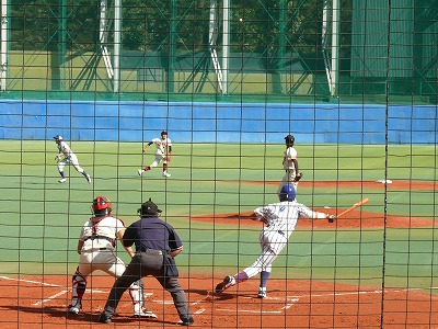 立正大対日本大 10月8日 東都大学野球2部_b0166128_13591214.jpg
