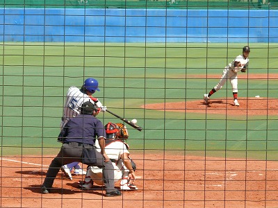 立正大対日本大 10月8日 東都大学野球2部_b0166128_14115444.jpg