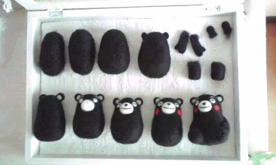 くまモンが出来るまで チビロビンの手作り日記