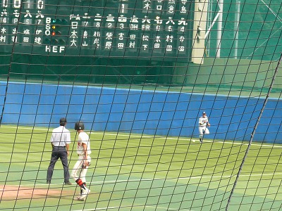 立正大対日本大 10月8日 東都大学野球2部_b0166128_13432297.jpg