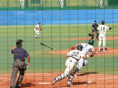 東農大対東洋大 10月8日 東都大学野球2部_b0166128_15375819.jpg