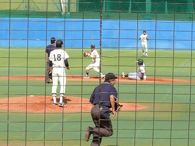 東農大対東洋大 10月8日 東都大学野球2部_b0166128_1537974.jpg