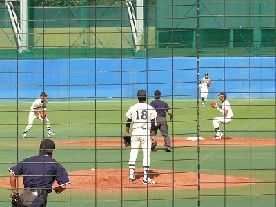 東農大対東洋大 10月8日 東都大学野球2部_b0166128_15381664.jpg