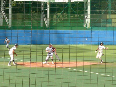 東農大対東洋大 10月8日 東都大学野球2部_b0166128_15402333.jpg
