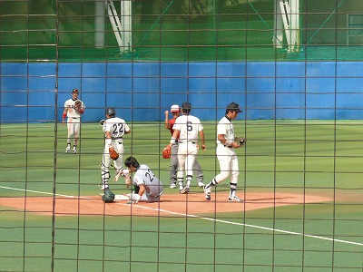 東農大対東洋大 10月8日 東都大学野球2部_b0166128_15465398.jpg