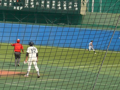 東農大対東洋大 10月8日 東都大学野球2部_b0166128_15491524.jpg