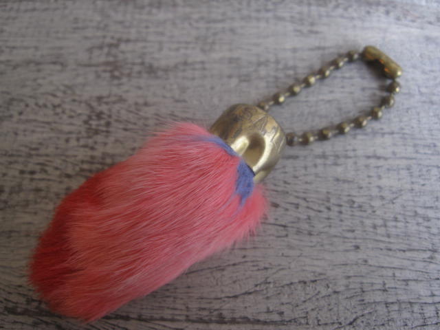 Vintage Lucky Charm Rabbit Foot Keychain!!! : ONLINE STORE