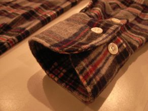 \"TheThreeRobbers ROUND COLLAR FLANNEL SHIRT CHECK C\"ってこんなこと。_c0140560_13545450.jpg