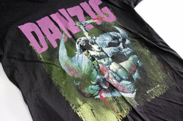 90s ヴィンテージ DANZIG 両面 プリント ツアー Tシャツ Lサイズ