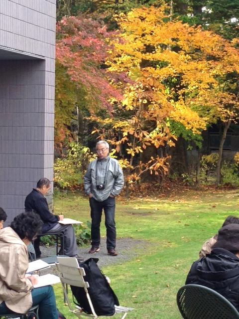 秋の水彩画教室一日目　NHK学園市川オープンセンター_b0252800_1213129.jpg