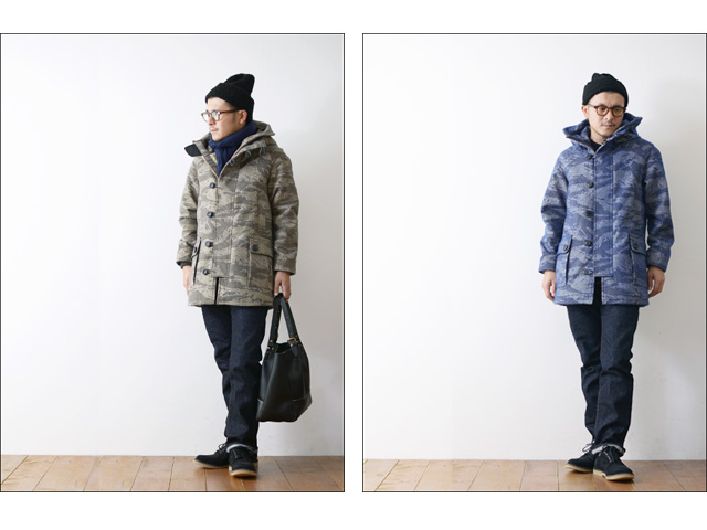 EEL オーロラマンコートCAMO