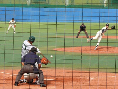 東農大対東洋大 10月8日 東都大学野球2部_b0166128_11185684.jpg