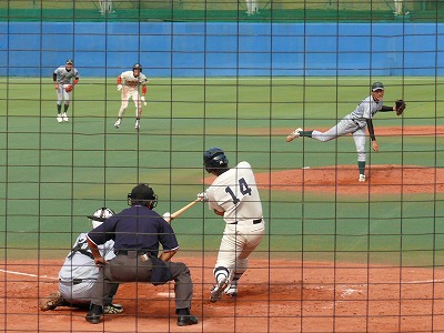 東農大対東洋大 10月8日 東都大学野球2部_b0166128_11203086.jpg