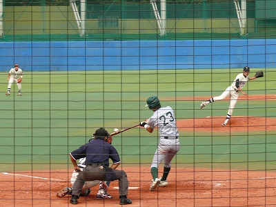 東農大対東洋大 10月8日 東都大学野球2部_b0166128_11293298.jpg