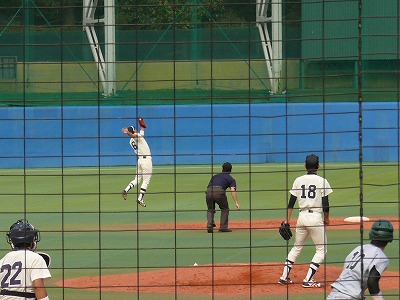 東農大対東洋大 10月8日 東都大学野球2部_b0166128_11304614.jpg