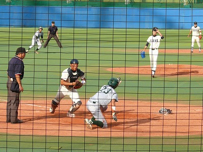 東農大対東洋大 10月8日 東都大学野球2部_b0166128_11572560.jpg