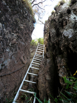 祖母山系の山旅（一泊二日）＆池の原の紅葉に感動！_e0272335_2046505.jpg