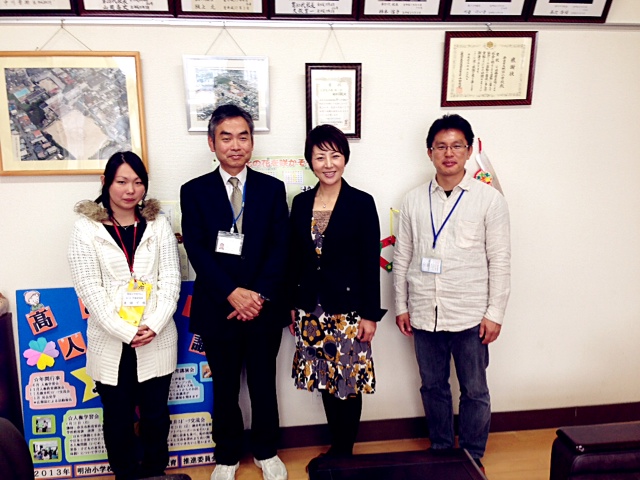 奈良市立明治小学校を訪問!_c0162404_2317253.jpg