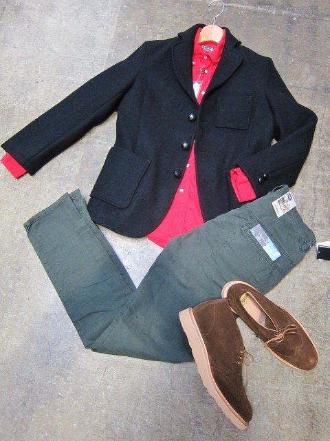 Johnson USA ・・・ 別注Melton Wool TAILRORED JACKET!★!_d0152280_2247921.jpg