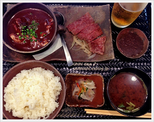 鉄板焼 勝治 で レディースランチ うひひなまいにち