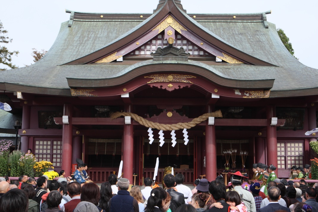 流鏑馬神事　笠間稲荷神社　＜１＞　２０１３・１１・０３_e0143883_19584292.jpg