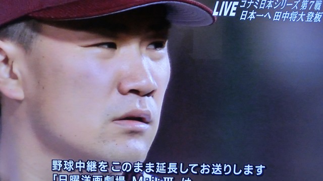 星野監督・田中投手・楽天イーグルス日本一おめでとう、神様はいた優勝だ!!、楽天イーグルスに優勝の栄冠!!_d0181492_22431215.jpg