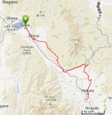 上諏訪 七里岩ライン 泉ライン 八ヶ岳広域農道 高根 穴山 Hills飛地 長距離自転車乗り 輪行含む の日誌 上諏訪 七里岩ライン 泉ライン 八ヶ岳広域農道 高根 穴山 Hills飛地 長距離自転車乗り 輪行含む の日誌