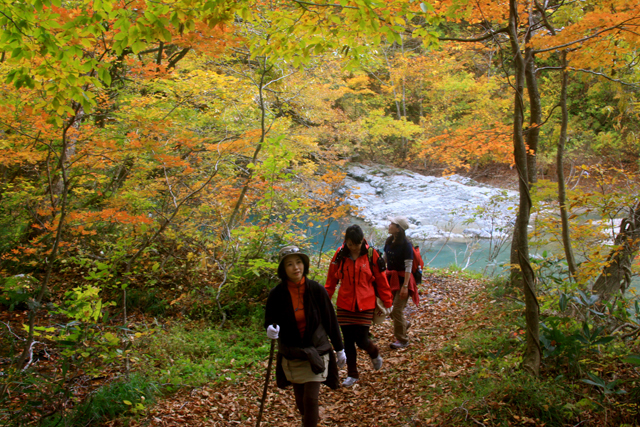 ☆紅葉狩り清津峡トレッキングツアー☆_d0128163_12204571.jpg